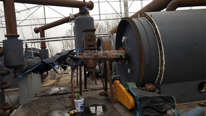 廢舊輪胎、塑料煉油煉油設(shè)備