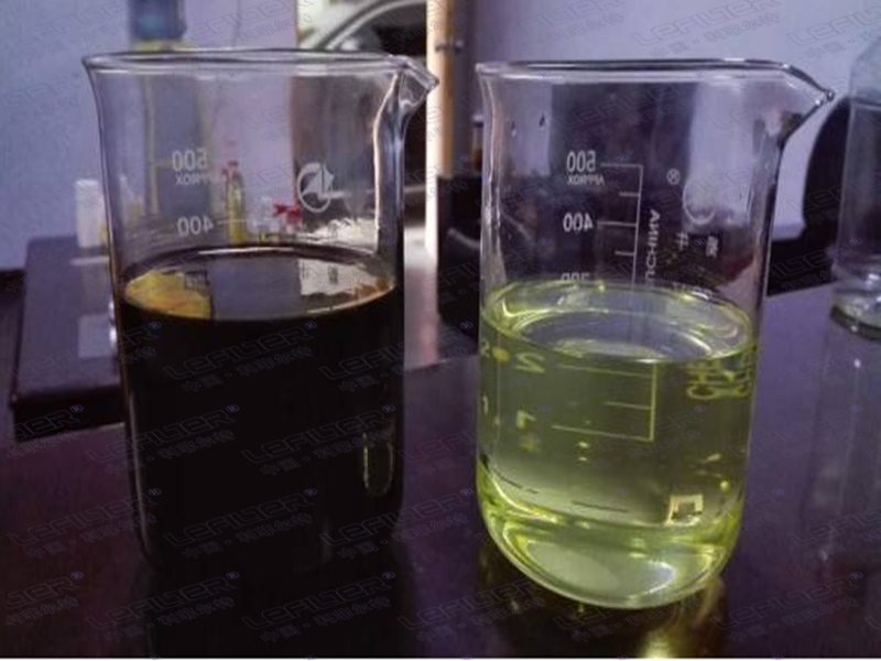 輪胎油是怎么脫色除味的？